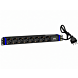 19 Zoll 8-fach Steckdosenleiste - Surge Protection Device - Italien