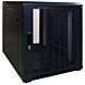 12 HE, kleiner Serverschrank, mit perforierter Fronttür (BxTxH) 600 x 600 x 720 mm 