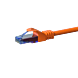 CAT6a Netzwerkkabel 100% Kupfer - U/UTP - 2 Meter - Orange