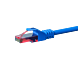 CAT6 Netzwerkkabel, U/UTP, 50 Meter, Blau, 100% Kupfer