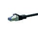 CAT 6a Netzwerkkabel LSOH - S/FTP - 10 Meter - Schwarz