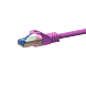 CAT 6a Netzwerkkabel LSOH - S/FTP - 7,50 Meter - Rosa
