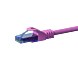 CAT6a Netzwerkkabel 100% Kupfer - U/UTP - 3 Meter - Rosa