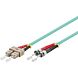 Glasfaserkabel SC-ST OM3 Duplex Patchkabel – 3 Meter