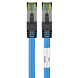 RJ45 Netzwerkkabel S/FTP (PiMF), mit CAT 8 Rohkabel, Blau, 3m