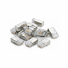 DANICOM FTP RJ45 CAT5e Netzwerkstecker - für Flexibele und starrleiter Kabel - 10 Stück