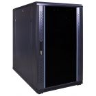18 HE 19” Serverschrank, mit Glastür (BxTxH) 600 x 1000 x 1000mm