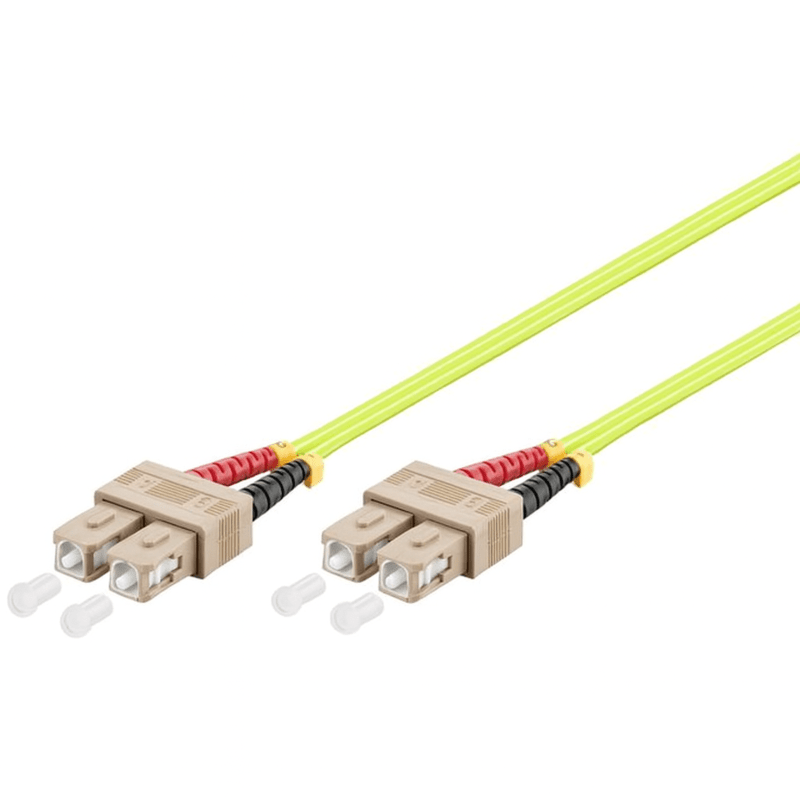Glasfaserkabel SC-SC OM5 Duplex Patchkabel – 20 Meter