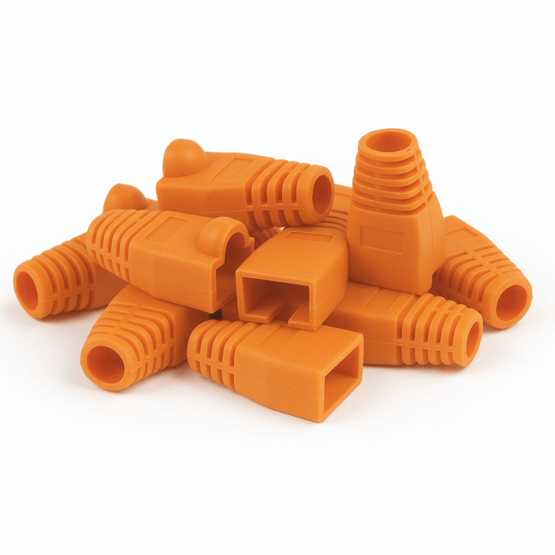 DANICOM RJ45 Tule Orange - 10 Stück