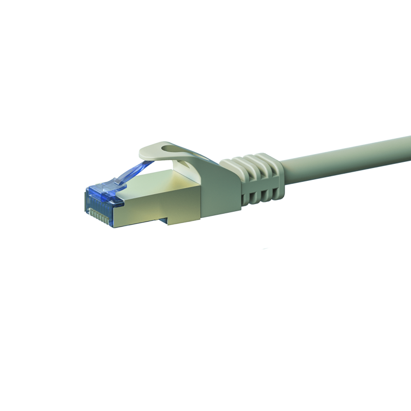 CAT 6a Netzwerkkabel LSOH - S/FTP - 2 Meter - Grau