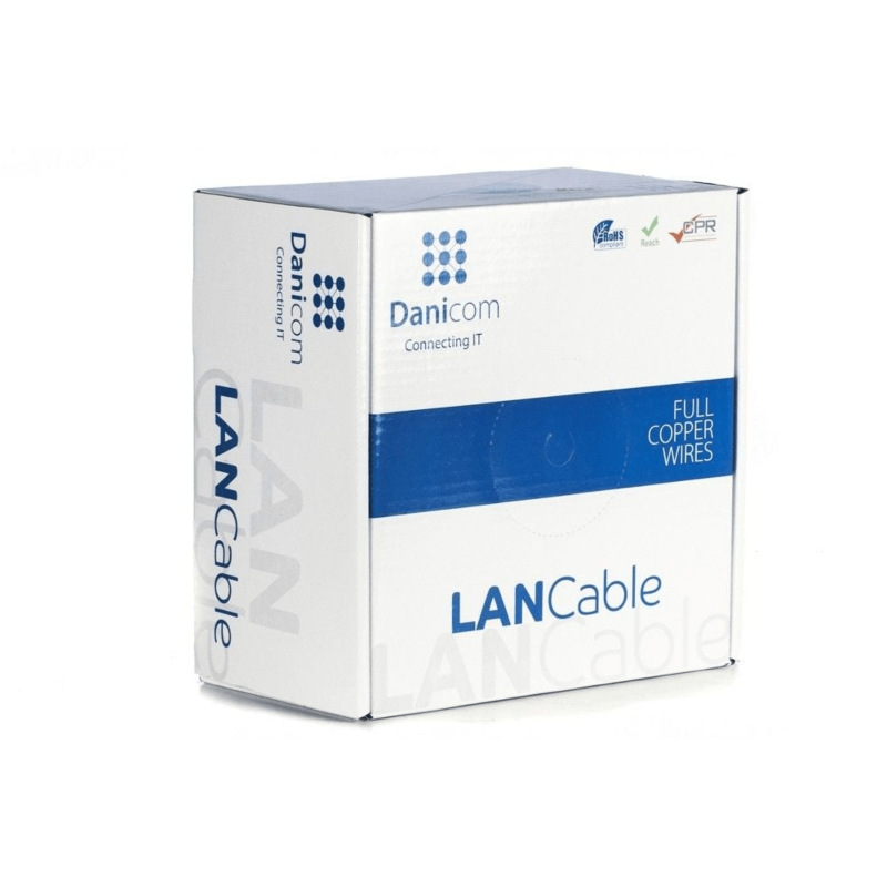 DANICOM CAT8 S/FTP 50m Starrleiter - LSZH (Dca)
