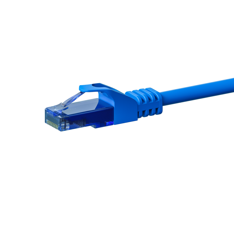 UTP CAT6a 50m blau - 100% Kupfer