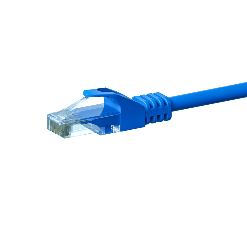 CAT 6 Netzwerkkabel U/UTP - 5 Meter - Blau - CCA