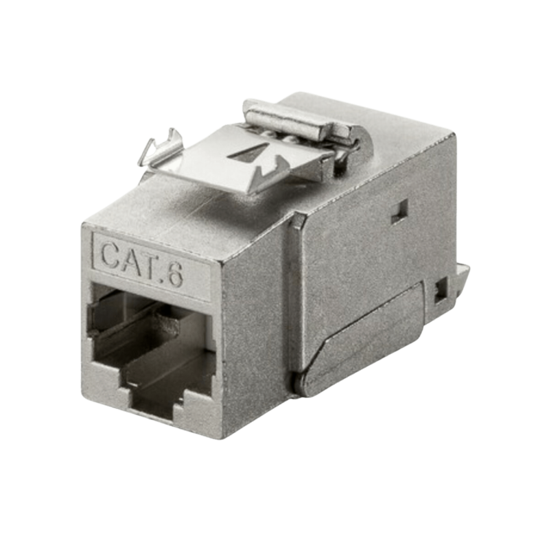 CAT6 STP Keystone Netzwerkstecker - Toolless