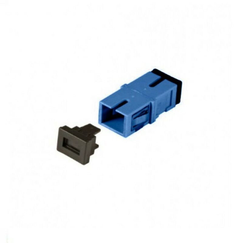 Singlemode Keystone Kupplung SC-SC simplex blau