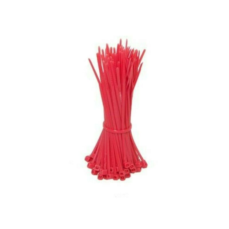 Kabelbinder 140mm - Rot - 100 Stück