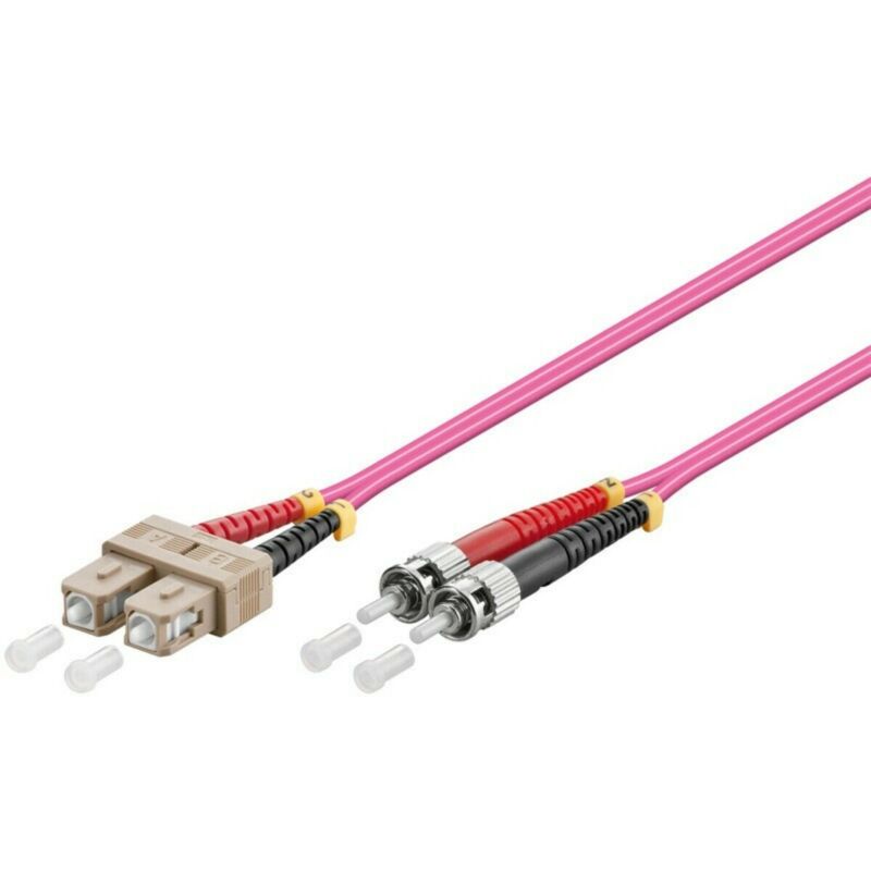 Glasfaserkabel SC-ST OM4 Duplex Patchkabel – 5 Meter
