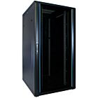32 HE 19” Serverschrank, mit Glastür (BxTxH) 800 x 1000 x 1600mm 