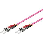 Glasfaserkabel ST-ST OM4 Duplex Patchkabel – 2 Meter