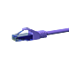 CAT6a Netzwerkkabel 100% Kupfer - U/UTP - 5 Meter - Violett