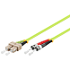 Glasfaserkabel SC-ST OM5 Duplex Patchkabel –7,5 Meter