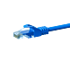 CAT5e Netzwerkkabel, U/UTP, 10 meter, Blau, 100% Kupfer