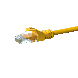 CAT5e Netzwerkkabel, U/UTP, 1 meter, Gelb, 100% Kupfer