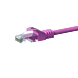 CAT5e Netzwerkkabel, U/UTP, 20 meter, Rosa, 100% Kupfer