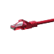 CAT6 Netzwerkkabel 100% Kupfer - U/UTP - 1 Meter - Rot