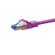 CAT 6a Netzwerkkabel LSOH - S/FTP - 1,50 Meter - Rosa