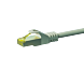 RJ45 Netzwerkkabel S/FTP (PiMF), mit CAT 7 Rohkabel, Grau, 1m