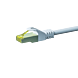 RJ45 Netzwerkkabel S/FTP (PiMF), mit CAT 7 Rohkabel, Weiß, 1m