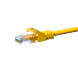 CAT 5e Netzwerkkabel U/UTP – 15 Meter - Gelb - CCA