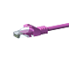 CAT 6 Netzwerkkabel U/UTP - 0,50 Meter - Rosa - CCA