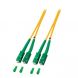 OS2 duplex Glasfaserkabel SC/APC-SC/APC 2m