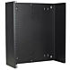 12 HE, 19” Montagerahmen für Wandbefestigungen ohne Schaniere - 180mm Tief