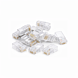 CAT6a Stecker RJ45 ungeschirmt mit Hilfsstück - für Flexibel - 10 Stück