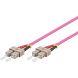 Glasfaserkabel SC-SC OM4 Duplex Patchkabel – 10 Meter