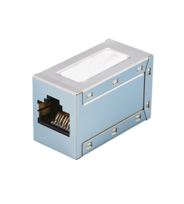 DANICOM CAT6A RJ45 Patchkabelkupplung – geschirmt