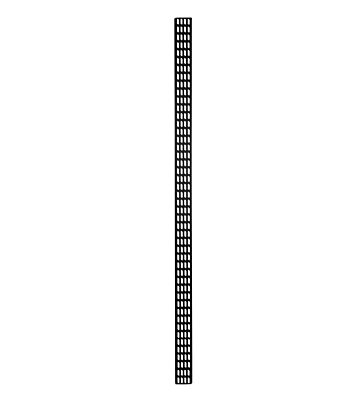 47 HE vertikale Kabelführungsleiste - 30 cm breit