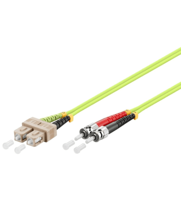 Glasfaserkabel SC-ST OM5 Duplex Patchkabel –5 Meter