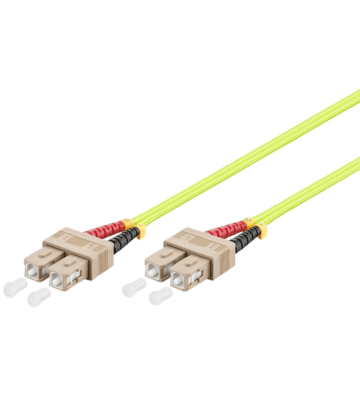 Glasfaserkabel SC-SC OM5 Duplex Patchkabel – 10 Meter