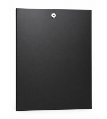 6 HE Metallseitenwand für 10" Servergehäuse - 450mm tief mit Schloss