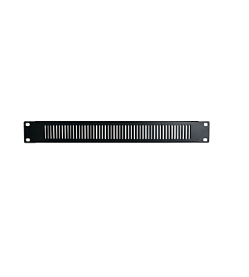 19 inch verticaal geperforeerd afdekpaneel - 1U