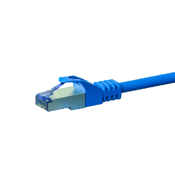 CAT 6a Netzwerkkabel LSOH - S/FTP - 10 Meter - Blau
