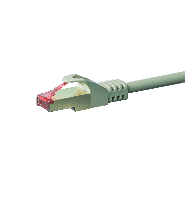 CAT 6 Netzwerkkabel LSOH - S/FTP - 0,50 Meter - Grau