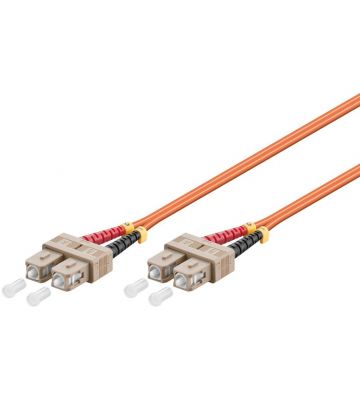 Glasfaserkabel SC-SC OM2 Duplex Patchkabel – 7.5 Meter