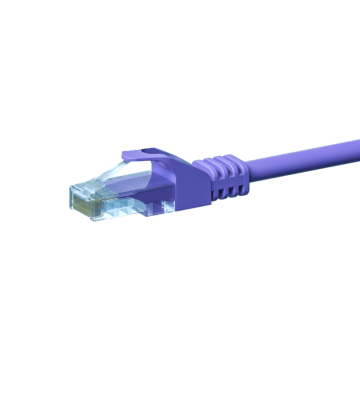 CAT 5e Netzwerkkabel U/UTP – 5 Meter - Violett - CCA