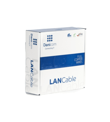 DANICOM CAT5E UTP 100m Starrleiter - LSZH (Eca)