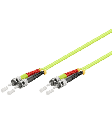 Glasfaserkabel ST-ST OM5 Duplex Patchkabel – 2 Meter